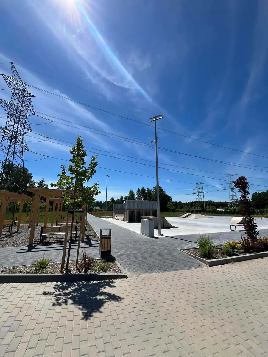 Kompleks sportowy latem